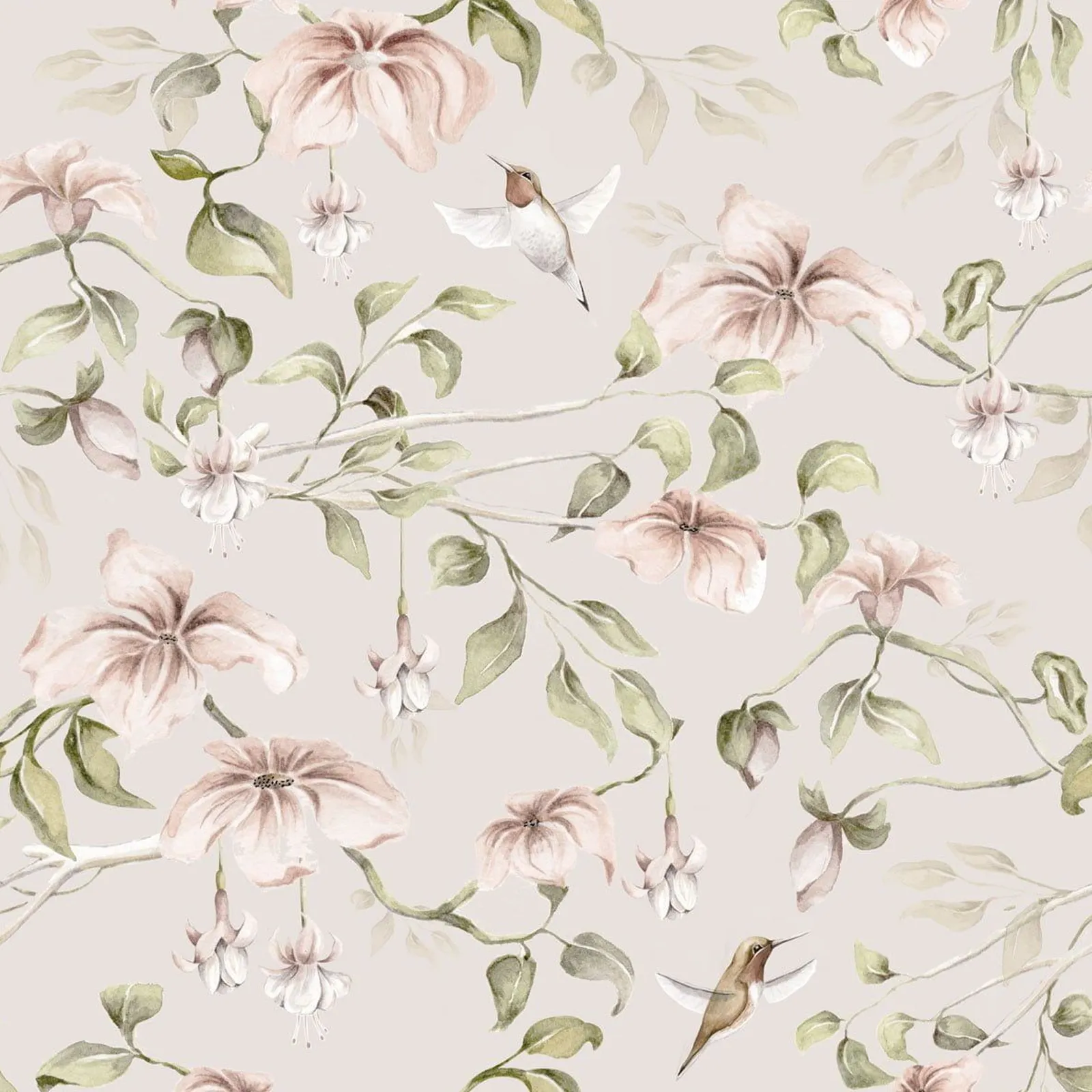 Dekornik Between The Paradise Trees Coffee Kinderzimmer Tapete