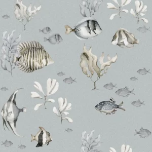 Dekornik Colourful Fish Kinderzimmer Tapete