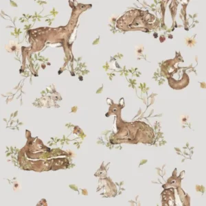 Dekornik Deer Meadow Kinderzimmer Tapete