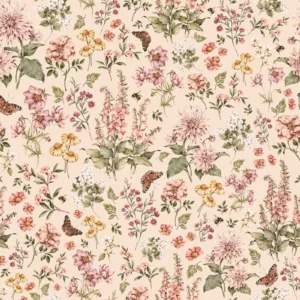 Dekornik Floral countryside Kinderzimmer Tapete