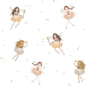 Dekornik Kinderzimmer Tapete Fairies white