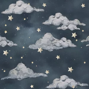 Dekornik Magic Night Sky Kinderzimmer Tapete