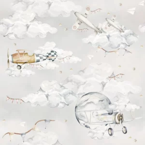 Dekornik Magic Planes Kinderzimmer Tapete