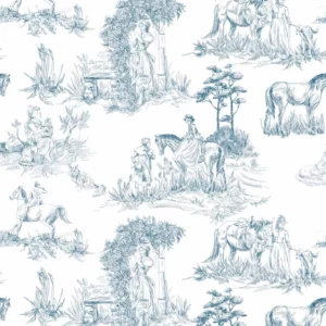 Dekornik Old english sketches Kinderzimmer Tapete