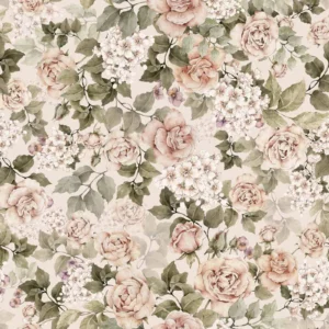 Dekornik Roses In Summer Bloom Kinderzimmer Tapete