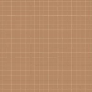 Dekornik SIMPLE check pattern small cinnamon Kinderzimmer Tapete