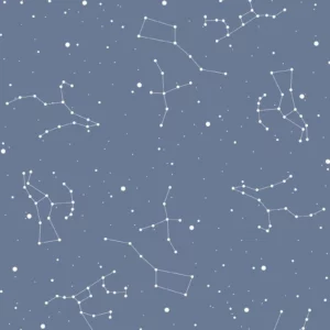 Dekornik SIMPLE cosmos blue Kinderzimmer Tapete