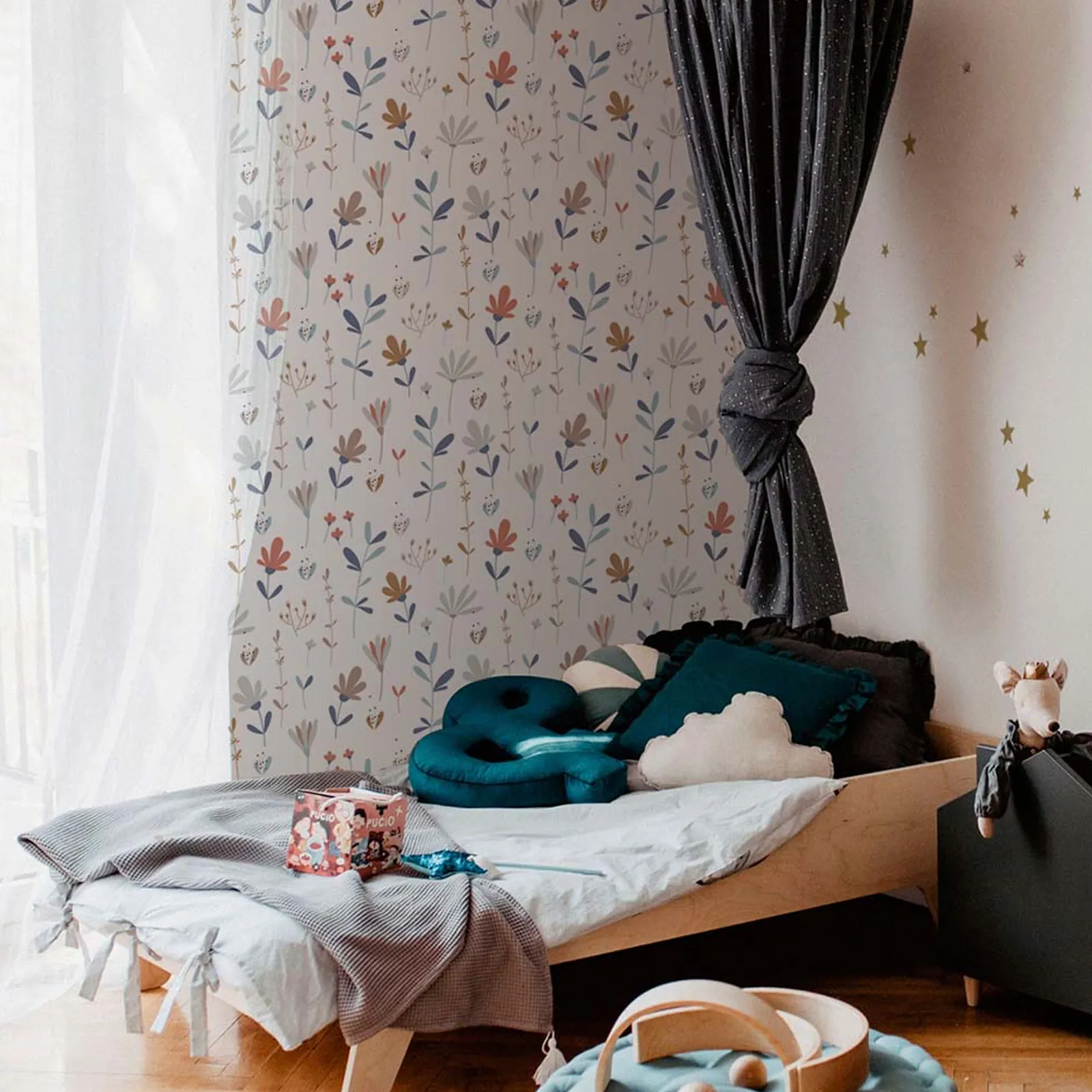 Dekornik SIMPLE scandinavian winter meadow Kinderzimmer Tapete – Bild 2