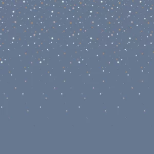 Dekornik SIMPLE stars from the sky blue Kinderzimmer Tapete