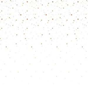 Dekornik SIMPLE stars from the sky white Kinderzimmer Tapete