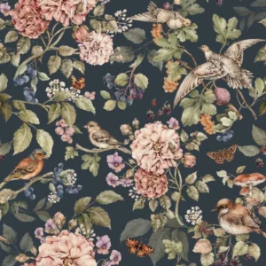 Dekornik Secret Garden Dark Kinderzimmer Tapete