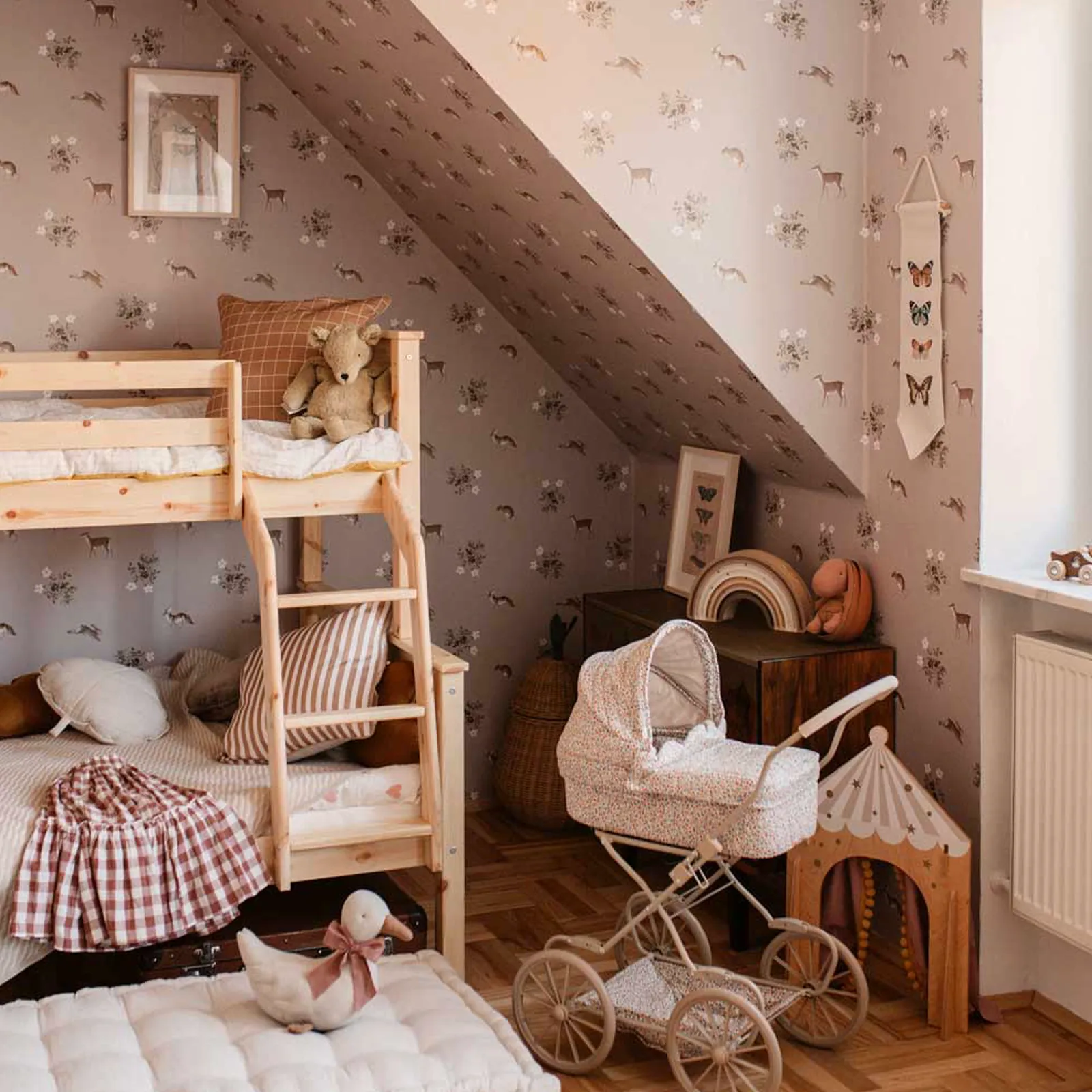 Dekornik Sweet Little Creatures Kinderzimmer Tapete – Bild 2