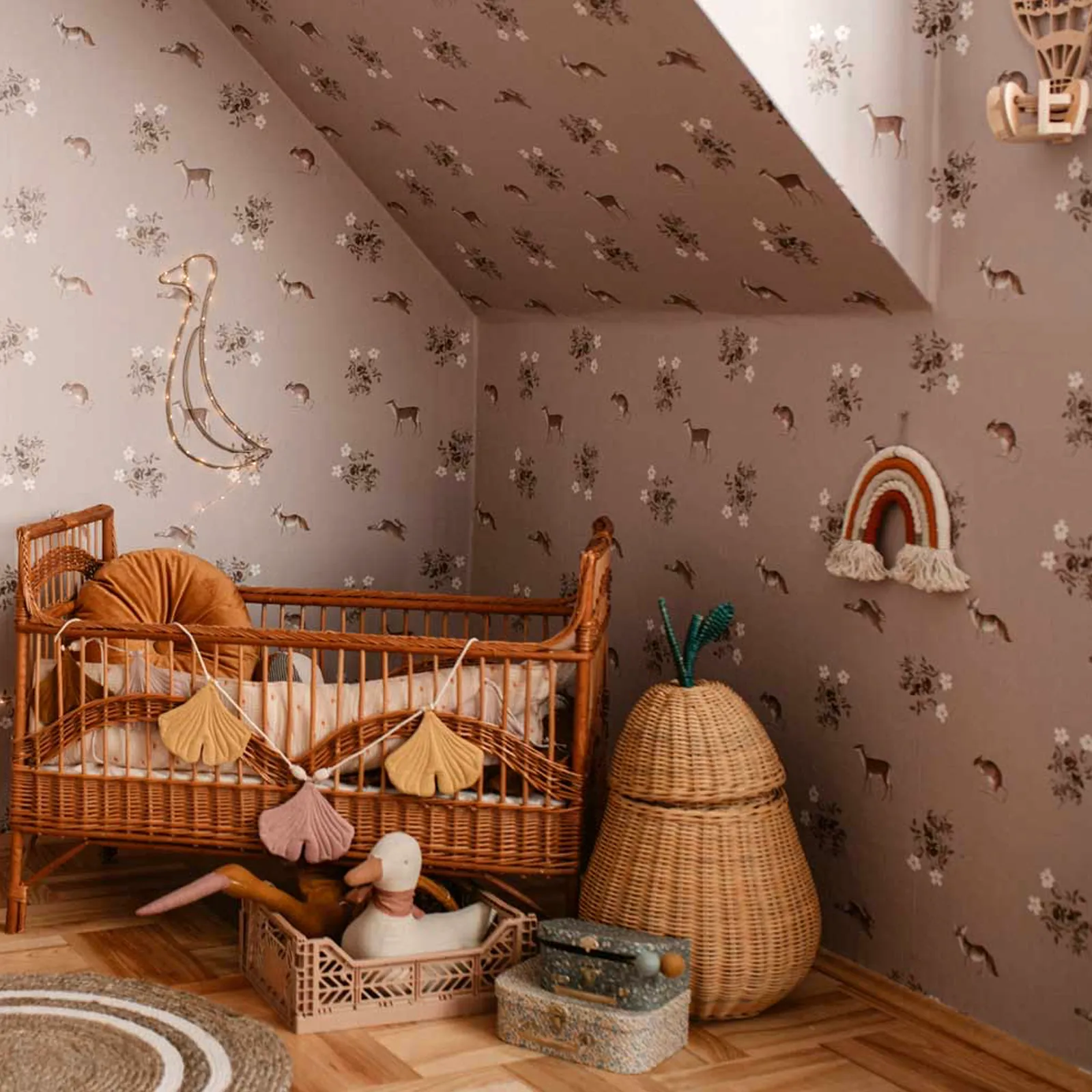 Dekornik Sweet Little Creatures Kinderzimmer Tapete – Bild 3