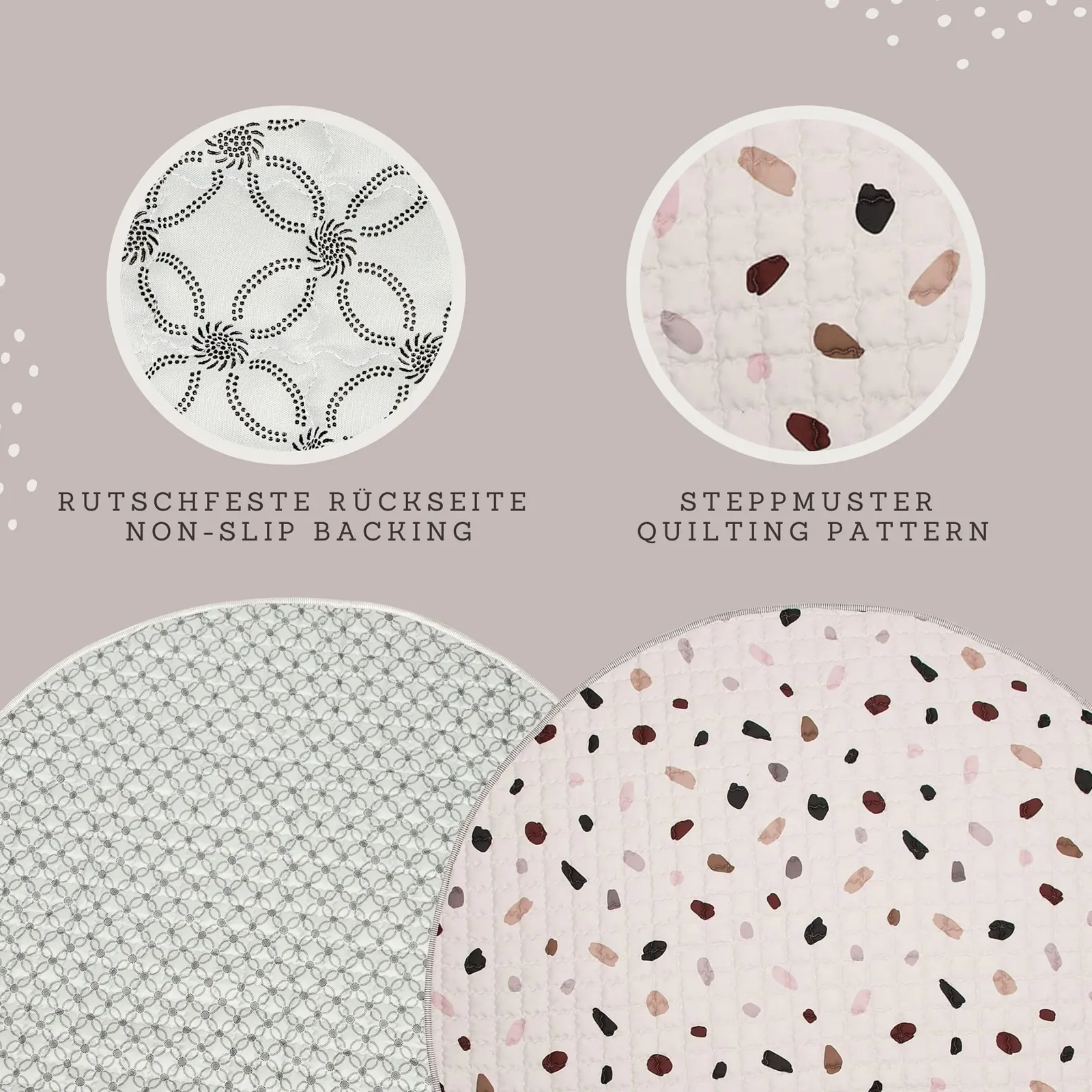 Hakuna Matte Krabbeldecke Confetti – Bild 3