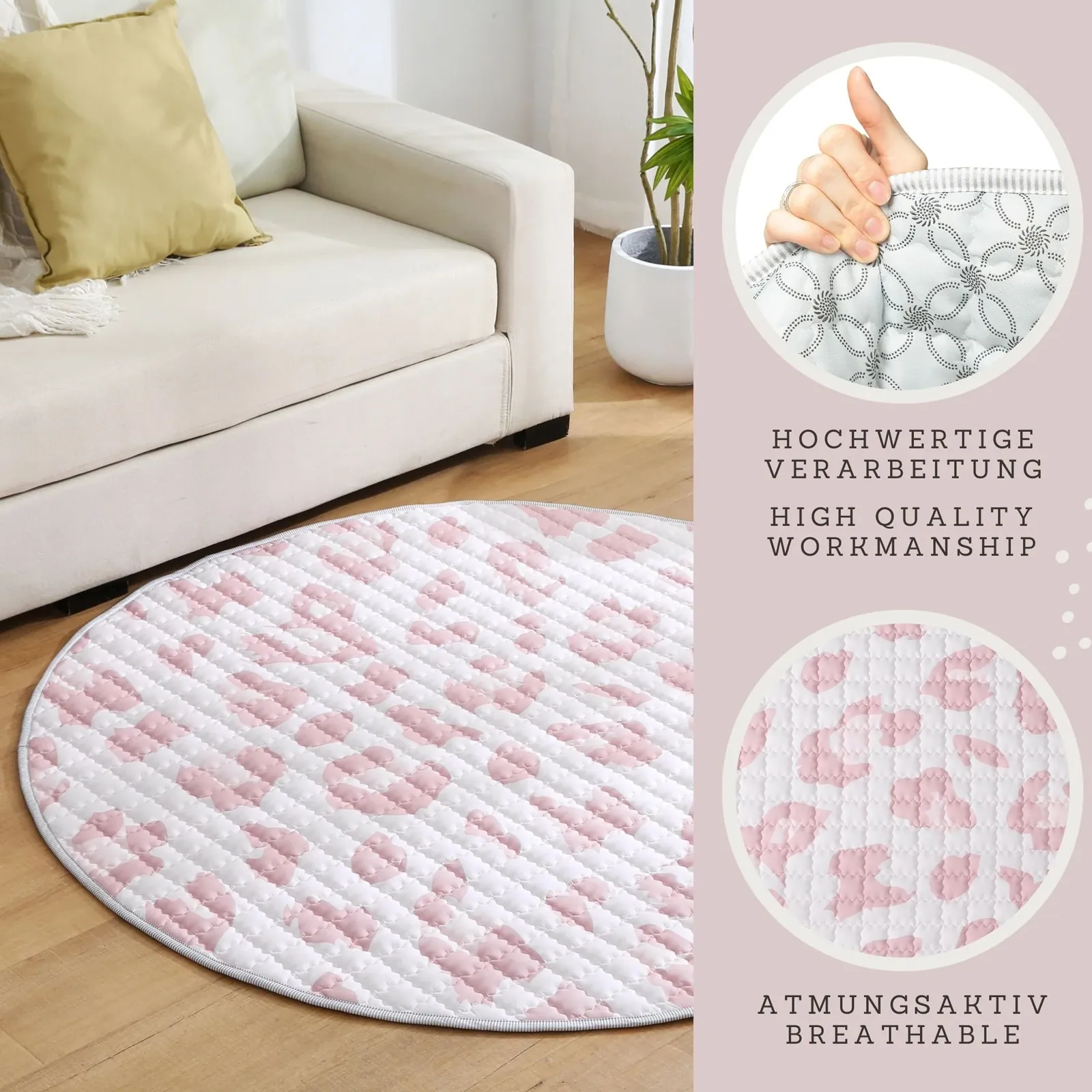 Hakuna Matte Krabbeldecke Wild Cat Nude – Bild 4