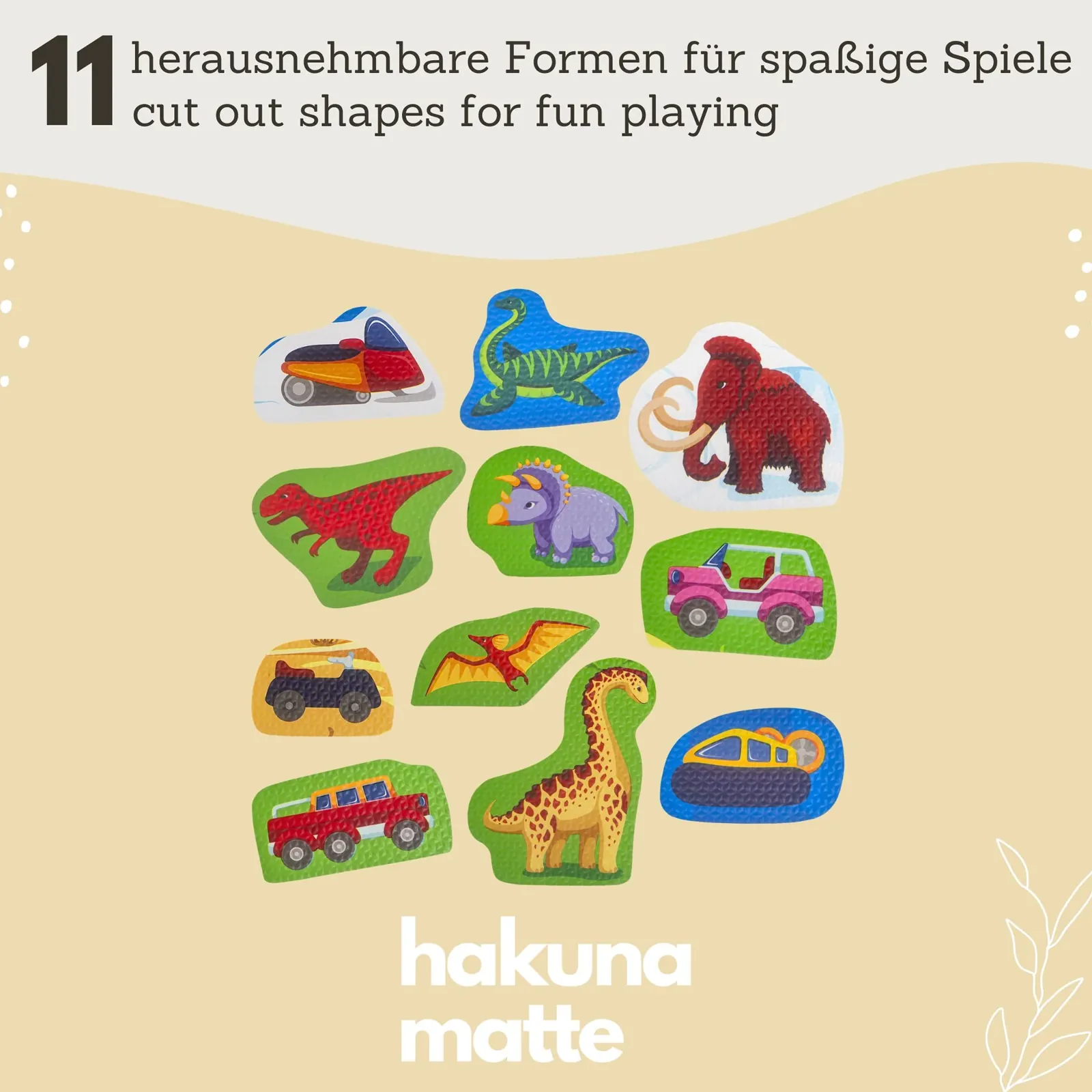 Hakuna Matte Puzzlematte | Dinosaurier Safari – Bild 4