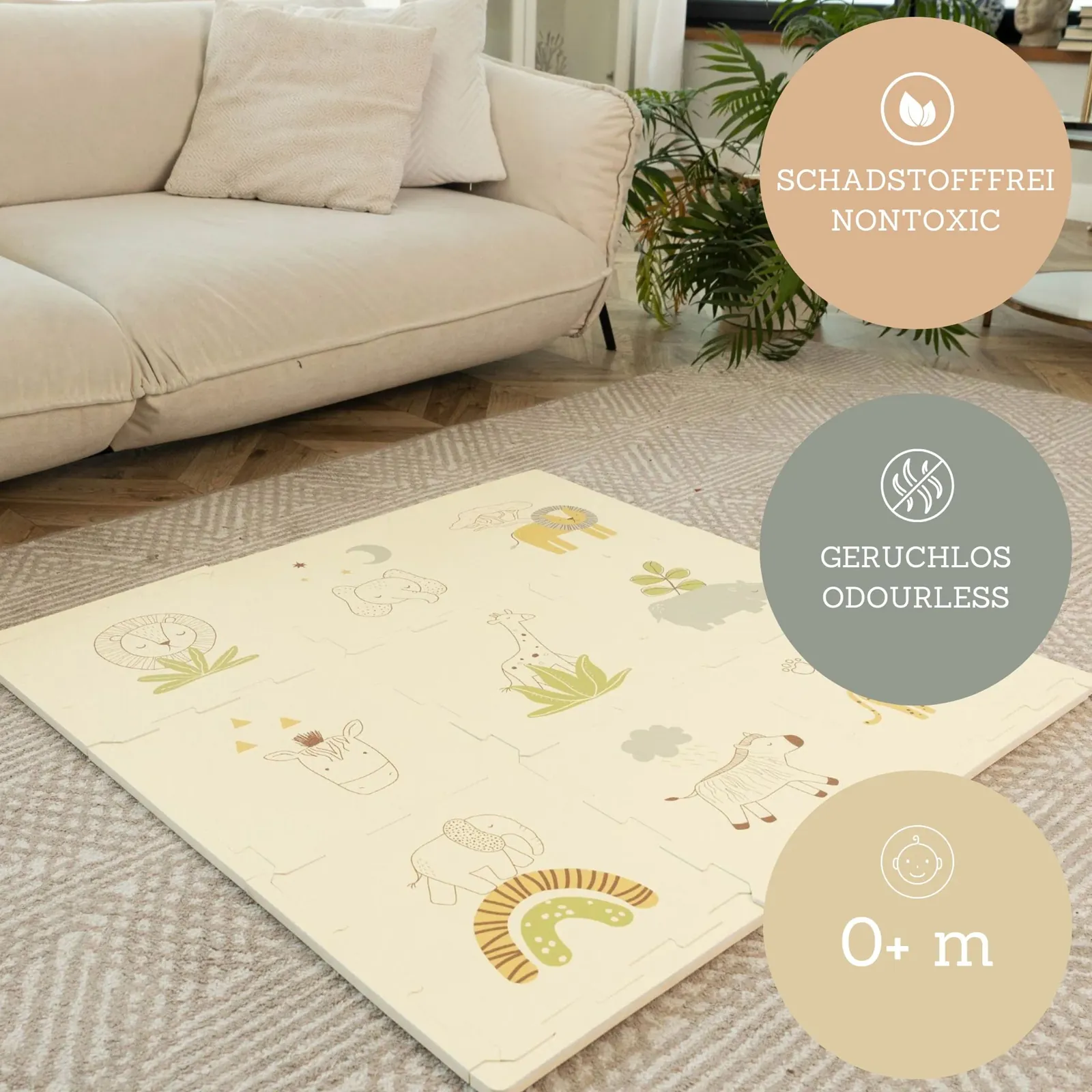 Hakuna Matte Puzzlematte Safari Tiere – Bild 5