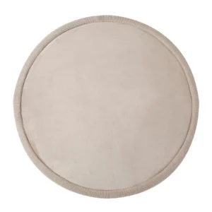 Hakuna Matte Wolkenweicher Kinderteppich rund beige
