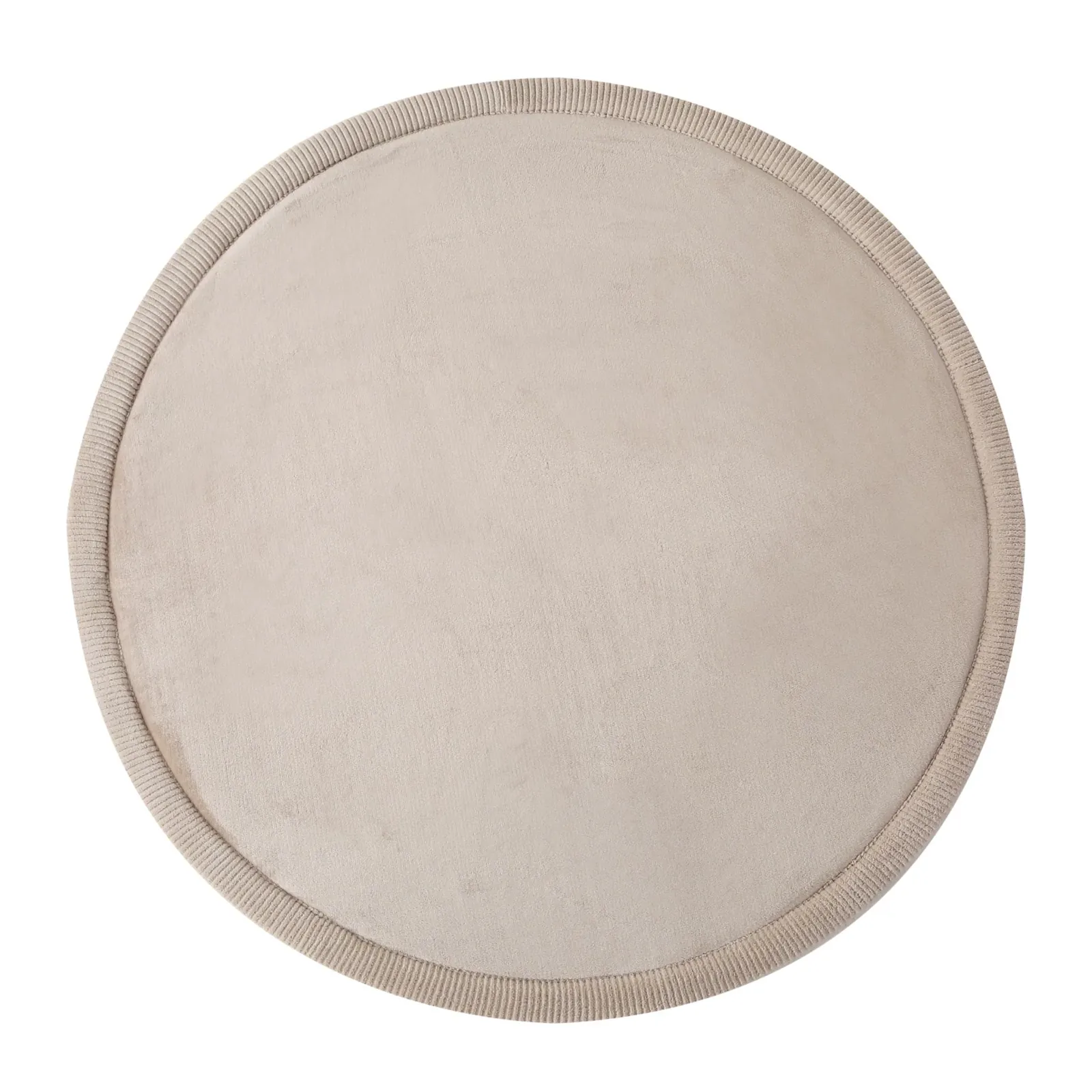 Hakuna Matte Wolkenweicher Kinderteppich rund beige