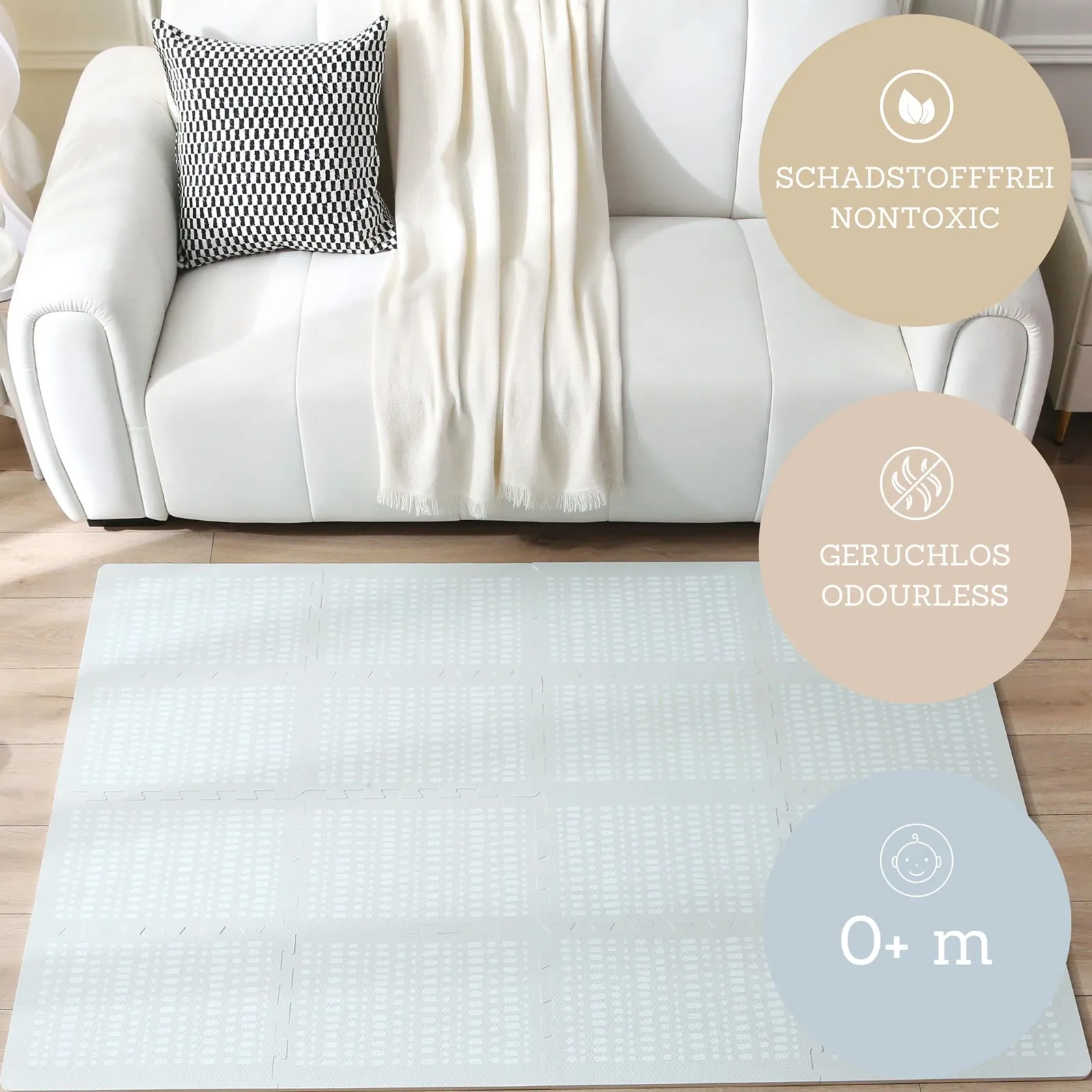 Hakuna Matte XL Puzzlematte | Hygge - Grau – Bild 5