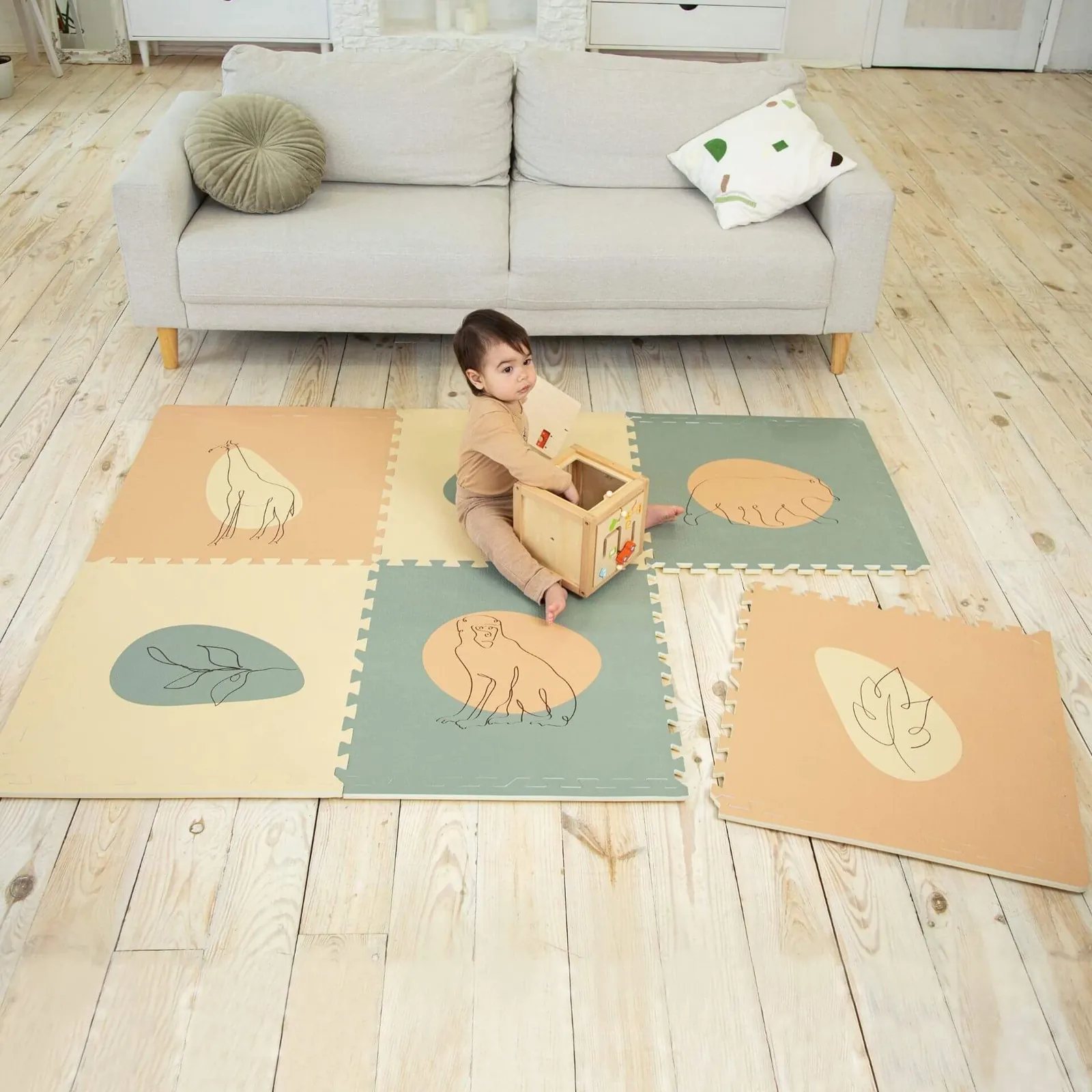 Hakuna Matte XXL Puzzlematte | Jungle Sunset – Bild 2