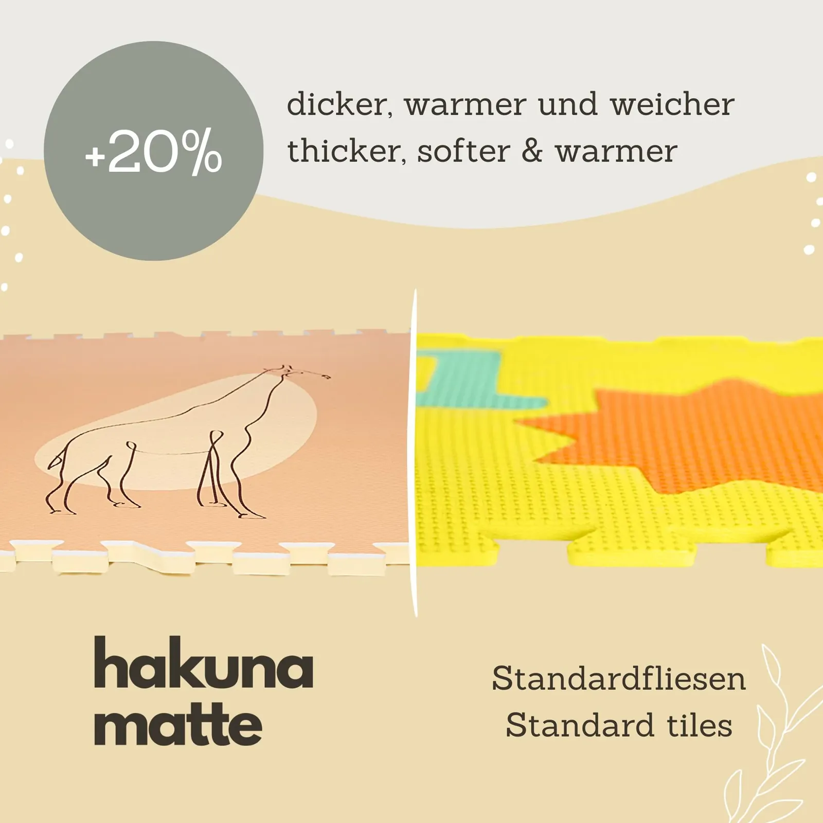 Hakuna Matte XXL Puzzlematte | Jungle Sunset – Bild 4