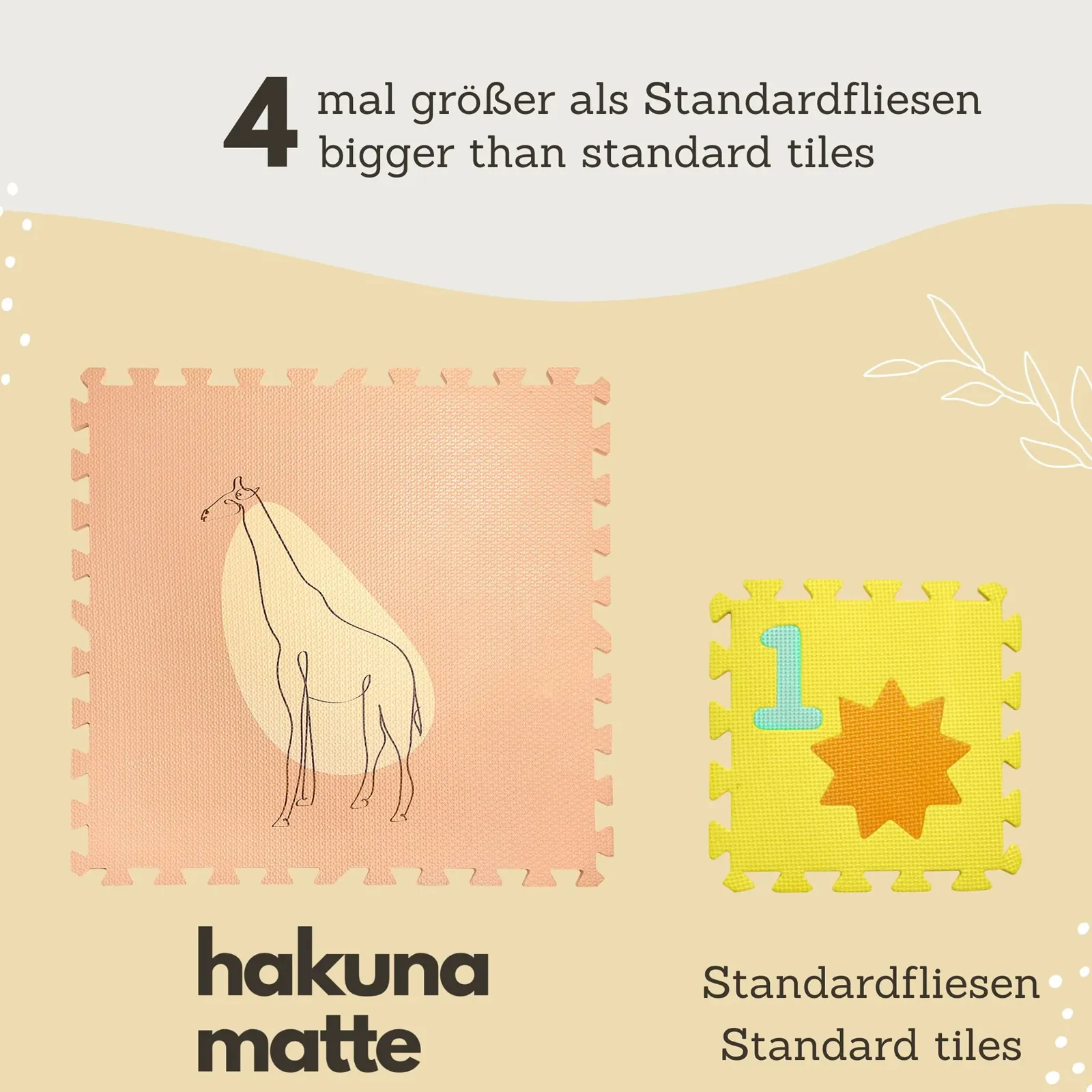 Hakuna Matte XXL Puzzlematte | Jungle Sunset – Bild 5