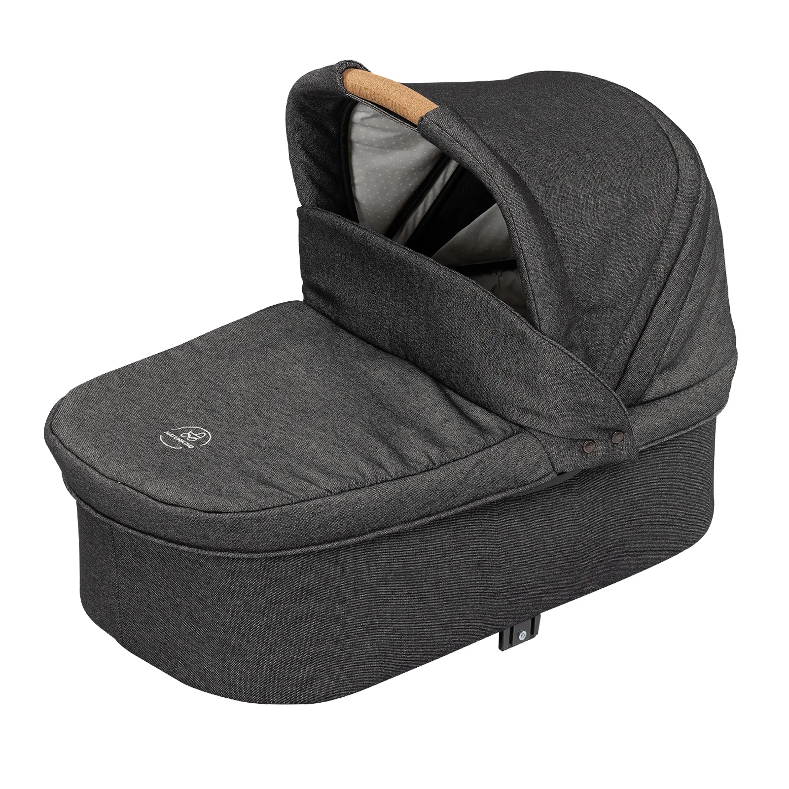 Naturkind Babykorb Ida Graphit