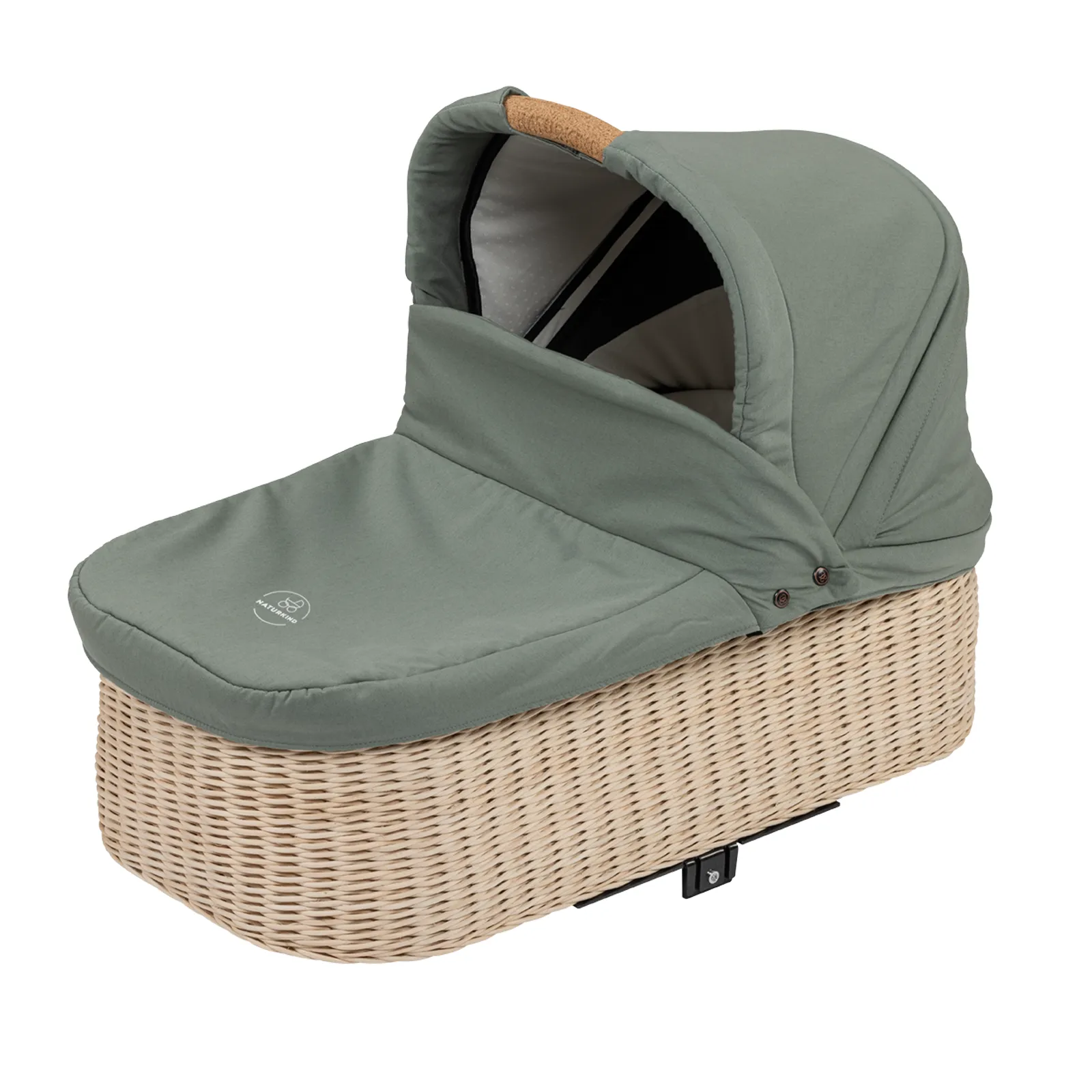 Naturkind Babykorb geflochten Jade