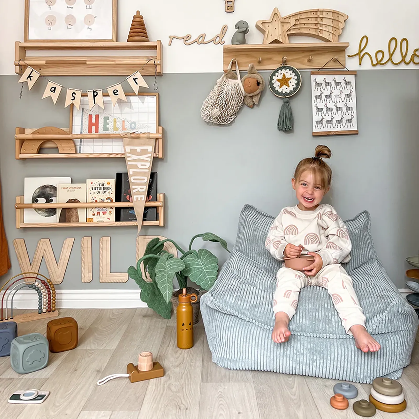 Wigiwama Beanbag Kindersitzsack – Bild 7