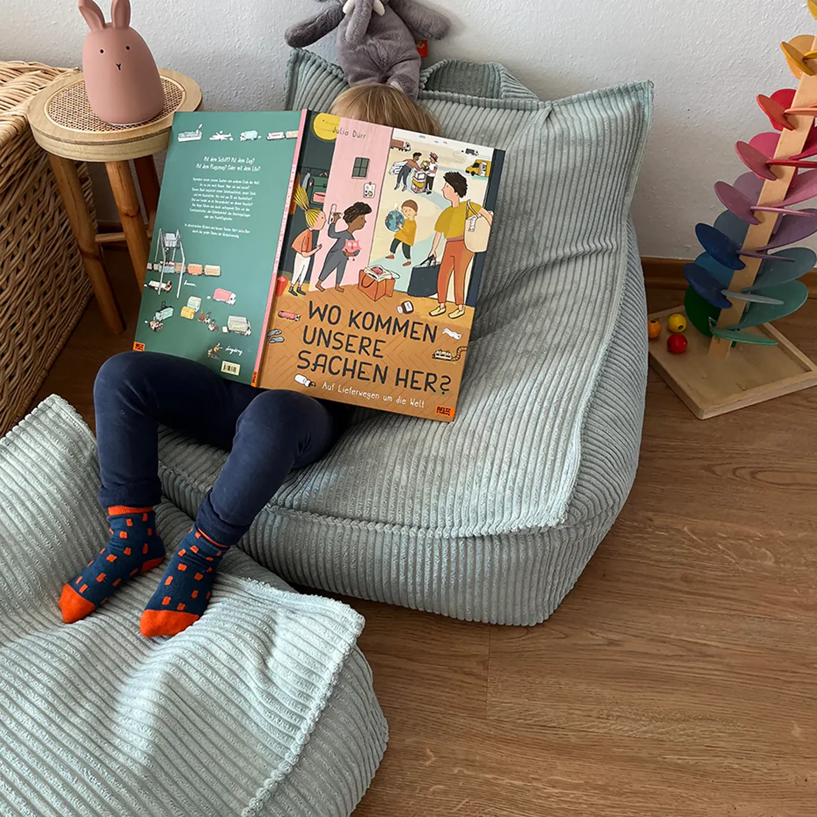 Wigiwama Beanbag Kindersitzsack – Bild 2