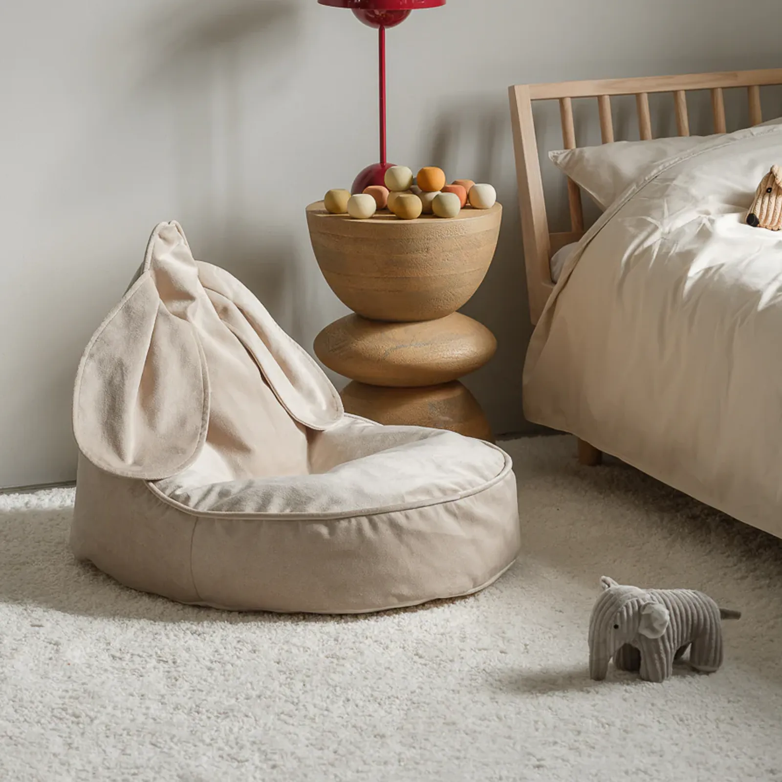 Wigiwama Bunny Beanbag Kindersitzsack – Bild 2