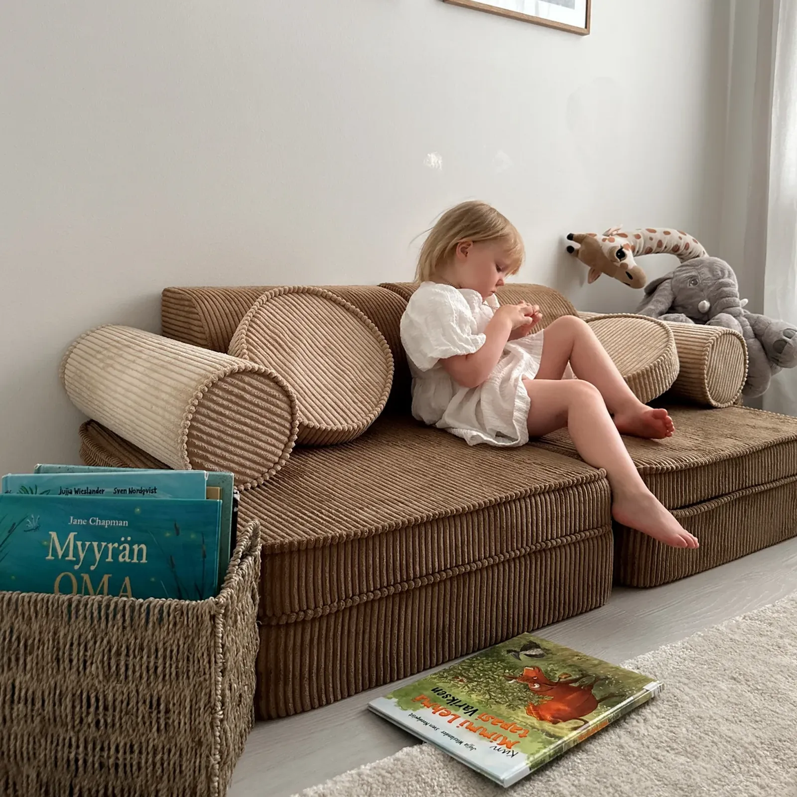 Wigiwama Kindersofa/Spielsofa aus Cord – Bild 6