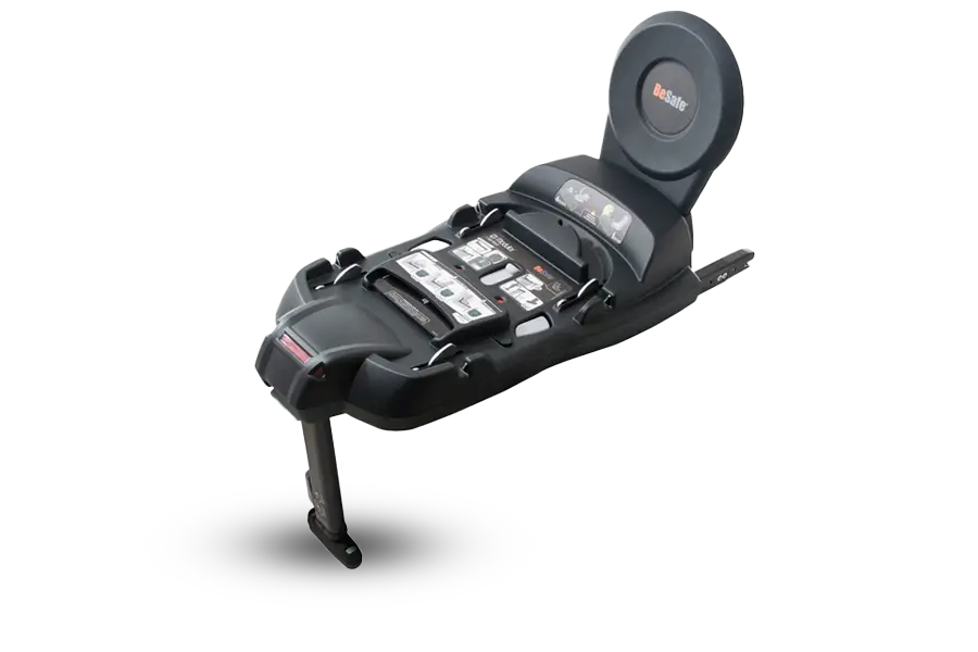 besafe-iZi-Modular-i-Size-Base-fahrzeugeinbau Bild der BeSafe iZi Modular i-Size Base in der Ansicht von oben.