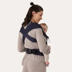 Die Flybaby Babytrage Oxford von der Rückseite