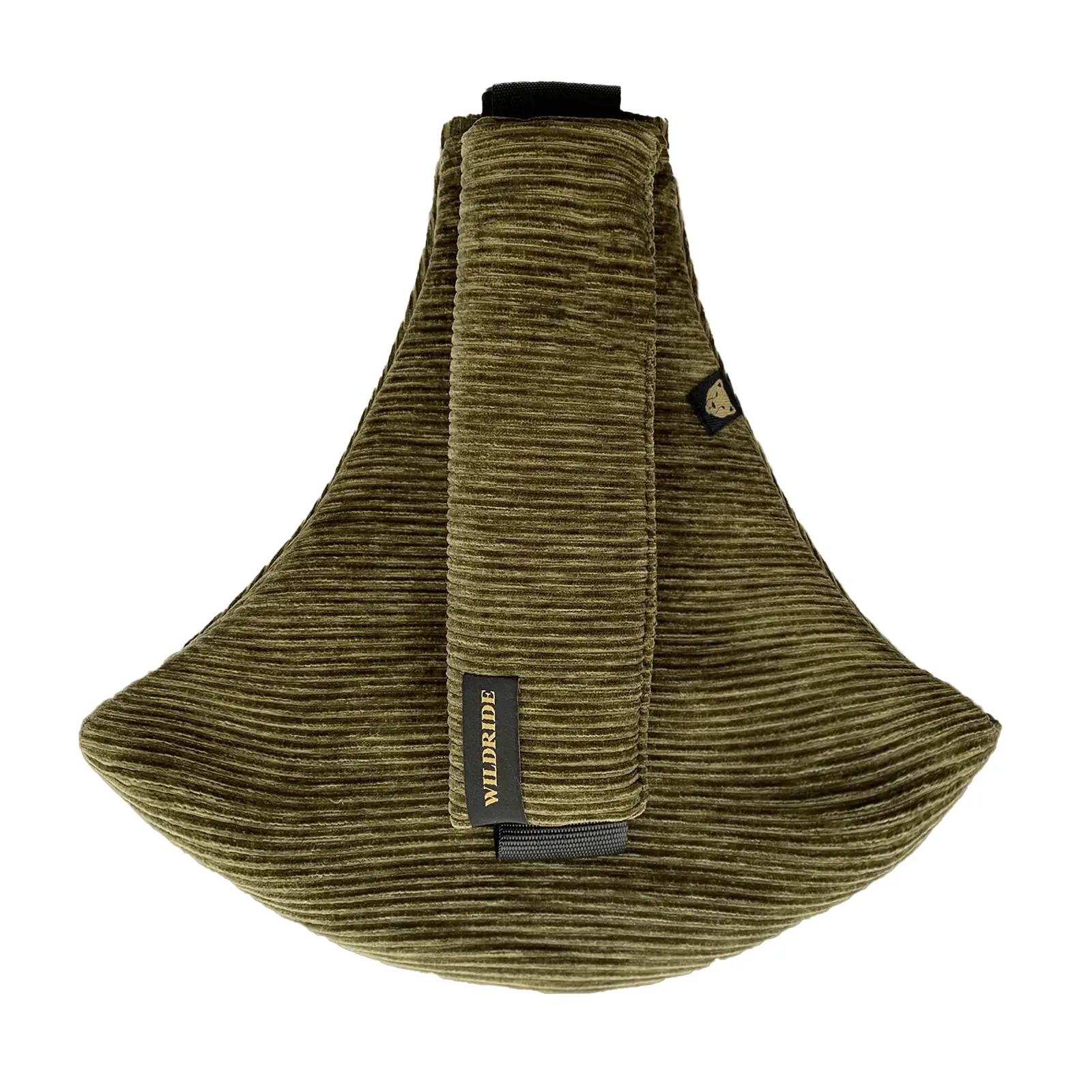 Die Wildride Trage Cord Olivgrün