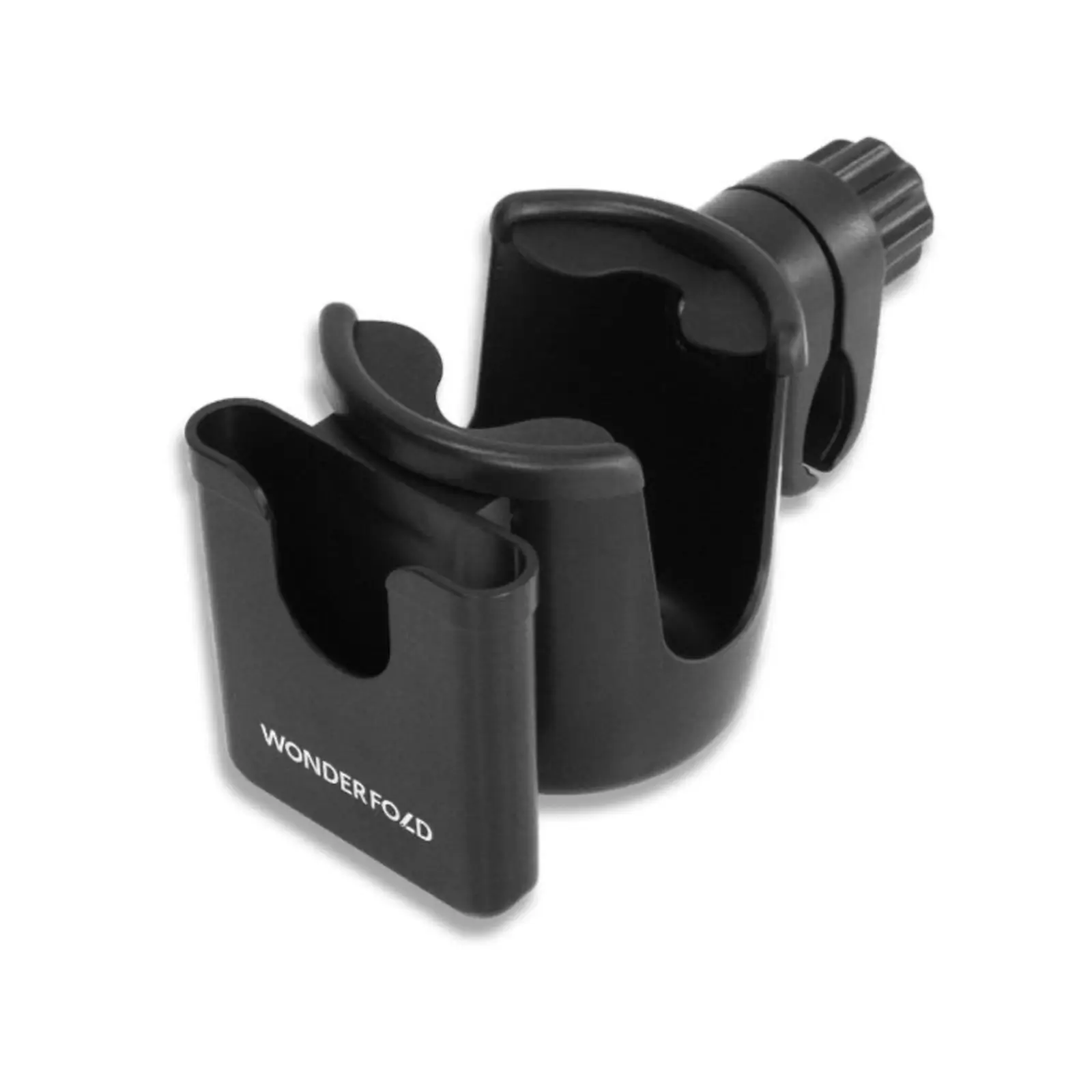 Der Wonderfold 2-in-1 Getränkehalter und Telefonhalter passt problemlos auf jeden Wagen